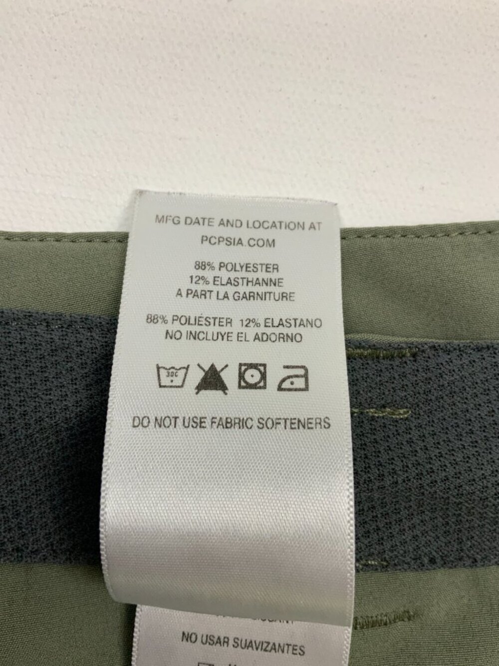 Patagonia Happy Hike Women's Shorts in Olive/Army Green Sz 6 - Picture 16 of 16